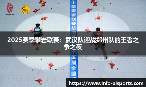 2025赛季攀岩联赛：武汉队迎战郑州队的王者之争之夜